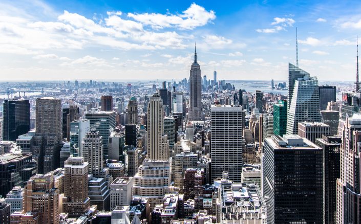 aerial-architecture-blue-sky-466685
